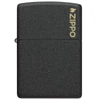 Зажигалка Zippo Classic Черный / Латунь photo 3