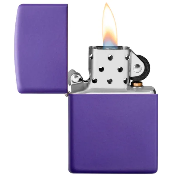 Зажигалка Zippo Regular Пурпурный / Латунь photo 1
