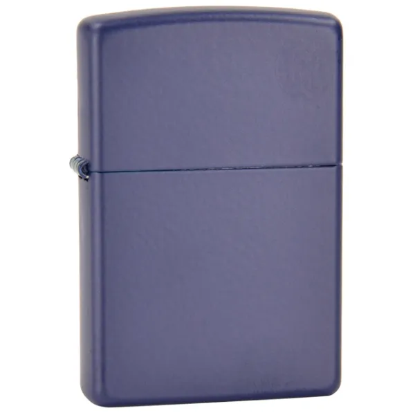 Зажигалка Zippo Regular Тёмно-синий / Латунь photo 2
