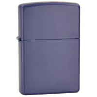 Зажигалка Zippo Regular Тёмно-синий / Латунь photo 2