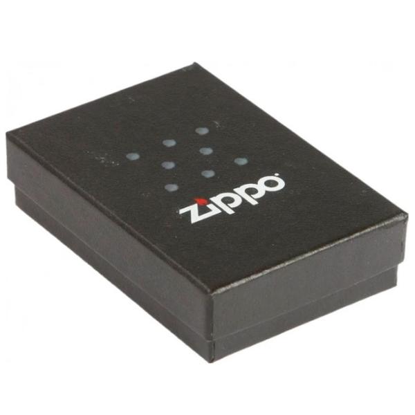 Зажигалка Zippo Regular Тёмно-синий / Латунь photo 4