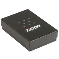 Зажигалка Zippo Regular Тёмно-синий / Латунь photo 4