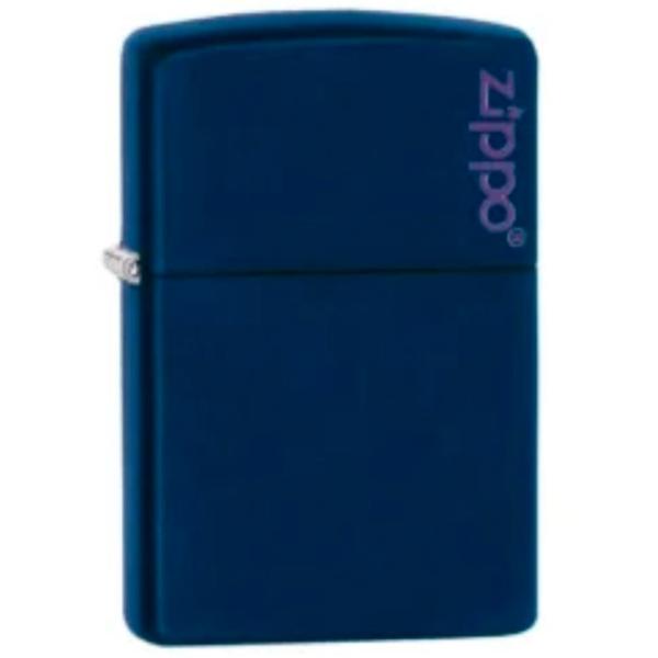 Зажигалка Zippo Regular Тёмно-синий / Латунь photo 2