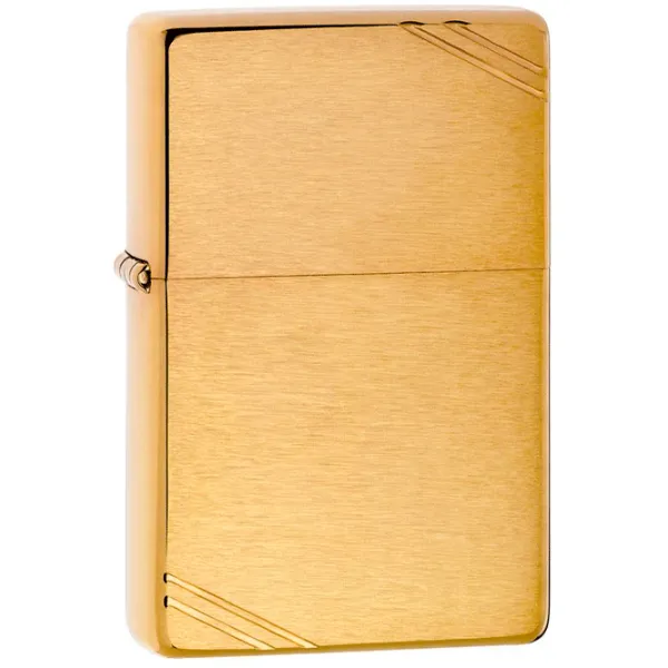 Brichetă Zippo Regular Gold / Alamă photo 1