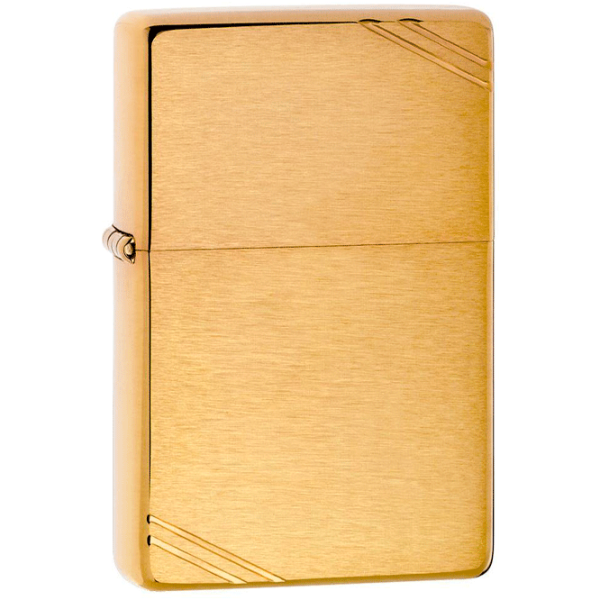 Brichetă Zippo Regular Gold / Alamă photo 1