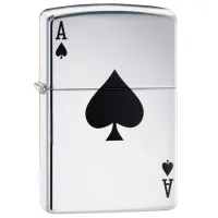 Зажигалка Zippo Lucky Ace Серебряный / Латунь photo 2