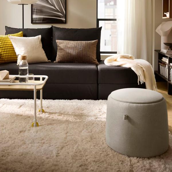 Ковер Ikea Vollerslev Белый / Полиэстер photo 4 Ковер Ikea Vollerslev Белый / Полиэстер photo 4