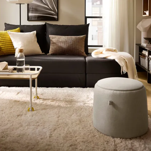 Ковер Ikea Vollerslev Белый / Полиэстер photo 4 Ковер Ikea Vollerslev Белый / Полиэстер photo 4