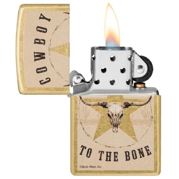 Brichetă Zippo Buck Wear Sand / Alamă photo 1