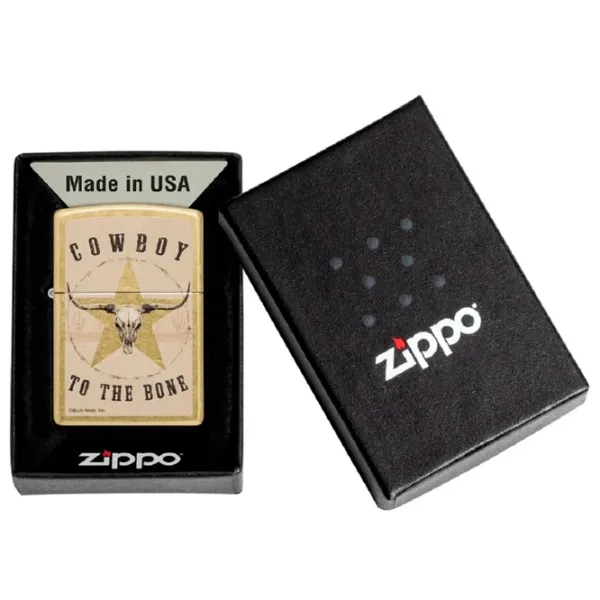 Brichetă Zippo Buck Wear Sand / Alamă photo 3