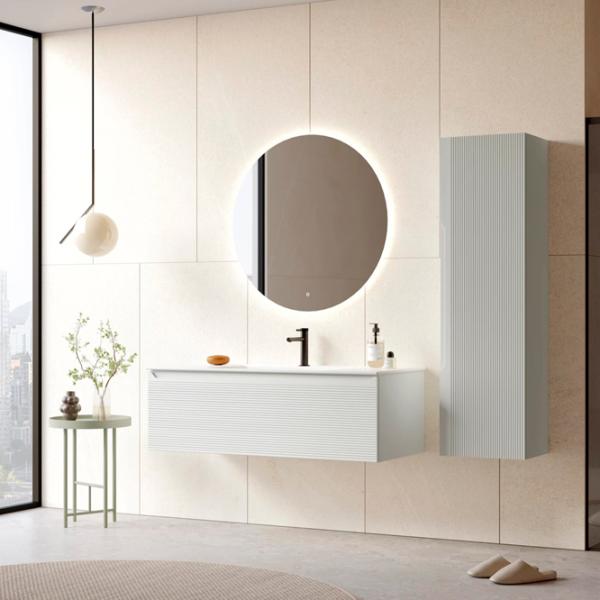 Seturi mobilă de baie Orka Olbia MDF / White photo 1 Seturi mobilă de baie Orka Olbia MDF / White photo 1