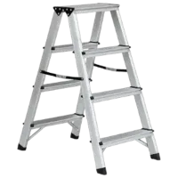 Складная лестница Lider AD0404A 2x4 150 кг