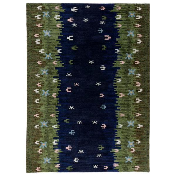 Ковер Ikea Groddsvingel Зеленый Синий / Шерсть photo 1 Ковер Ikea Groddsvingel Зеленый Синий / Шерсть photo 1