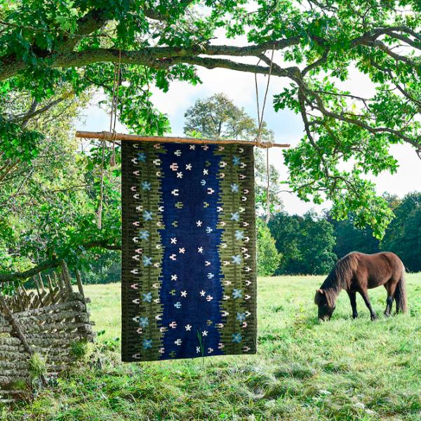 Ковер Ikea Groddsvingel Зеленый Синий / Шерсть photo 5 Ковер Ikea Groddsvingel Зеленый Синий / Шерсть photo 5