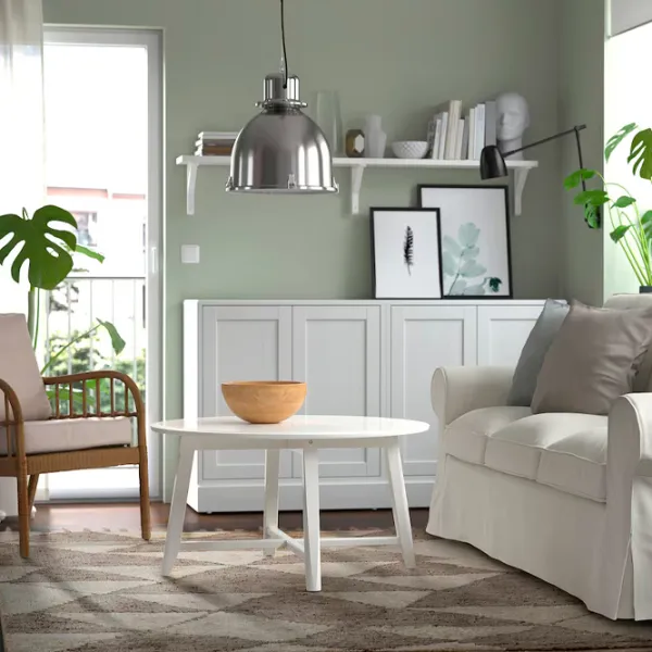 Covor Ikea Kvastgras Beige Gray / Lână photo 4 Covor Ikea Kvastgras Beige Gray / Lână photo 4