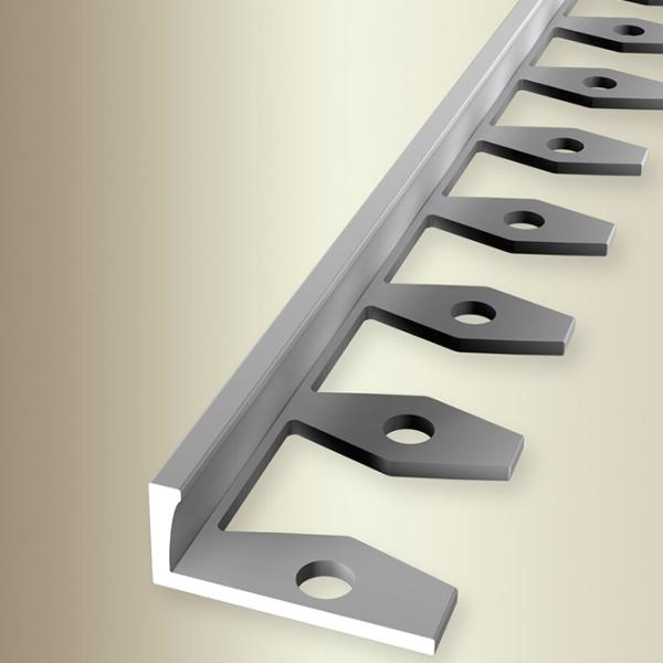 Profil pentru podea Parkett-Freund PF 303 U Silver / Aluminiu photo 3