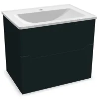 Dulap cu lavoar Orka MESSINA Pe perete / MDF / Antracite