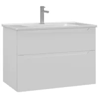 Dulap cu lavoar Orka MESSINA Pe perete / MDF / White