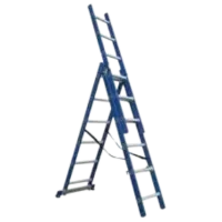 Scară cu trei tronsoane Lider PC0308A 3x8 150 kg