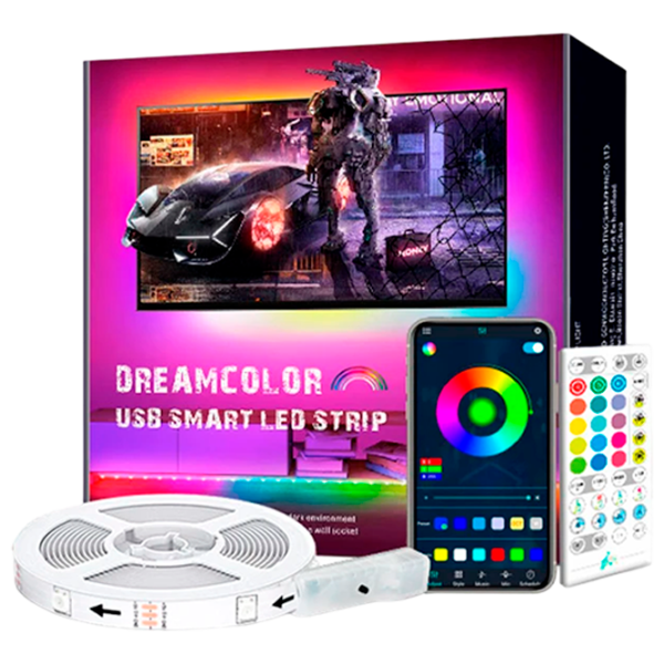 Bandă Led Dreamcolor TV Strip White photo 1