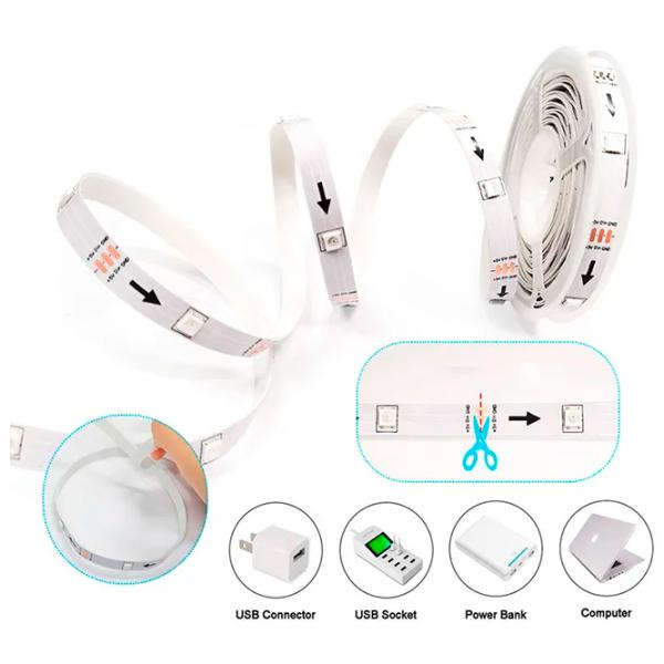 Bandă Led Dreamcolor TV Strip White photo 3