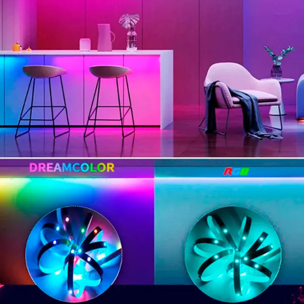 Bandă Led Dreamcolor TV Strip White photo 4