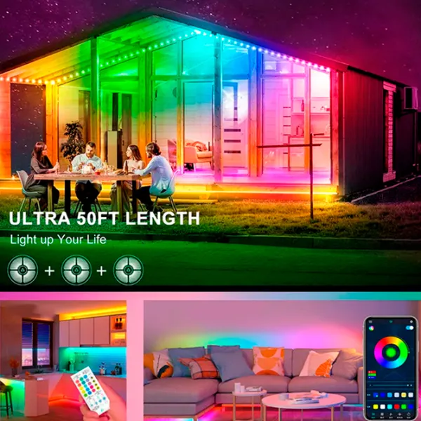 Bandă Led Dreamcolor TV Strip White photo 8