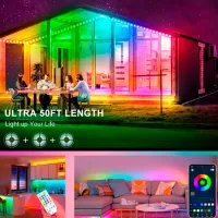 Bandă Led Dreamcolor TV Strip White photo 8