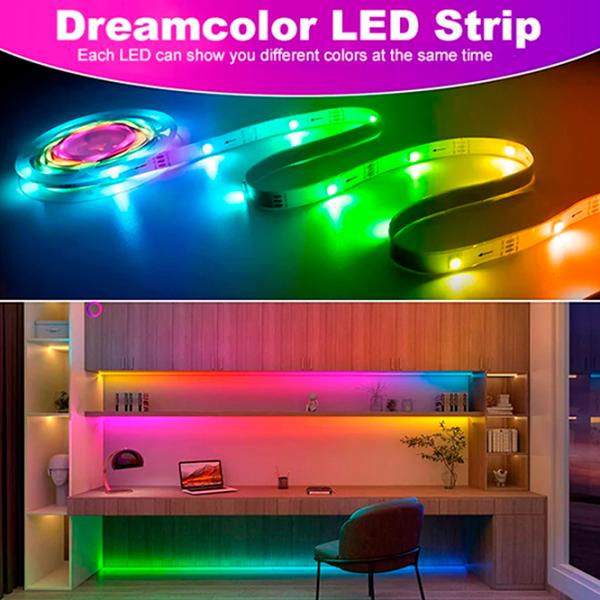 Bandă Led Dreamcolor TV Strip White photo 10