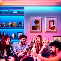 Bandă Led Dreamcolor TV Strip White photo 12
