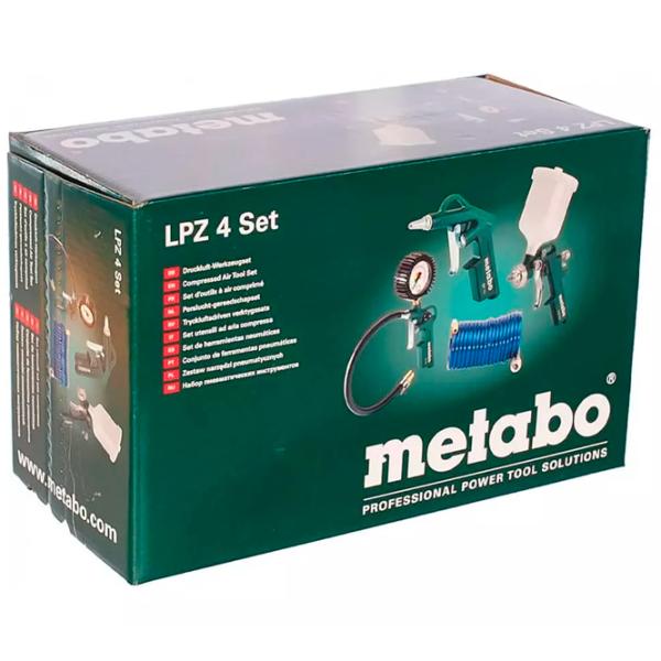 Набор пневматических инструментов Metabo LPZ 4 12 бар / Зеленый photo 7 Набор пневматических инструментов Metabo LPZ 4 12 бар / Зеленый photo 7