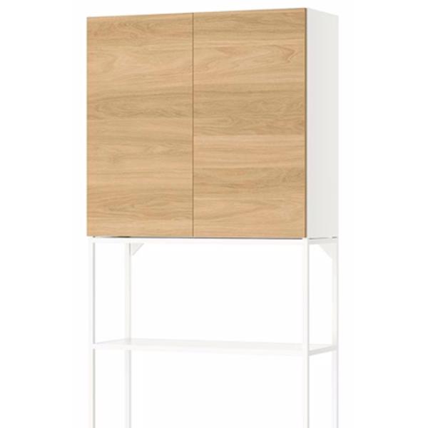 Шкаф для стиральных машин Ikea Enhet МДФ / Белый photo 2