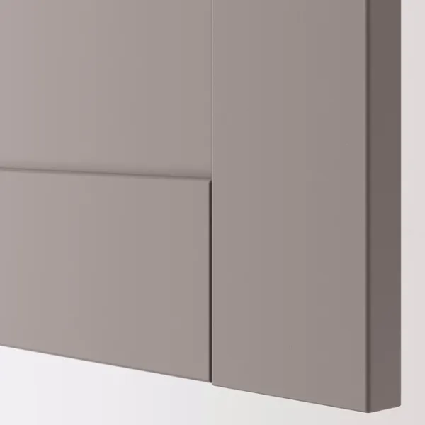 Шкаф для стиральных машин Ikea Enhet МДФ / Серый photo 3