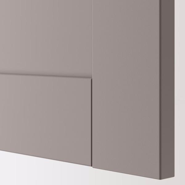 Шкаф для стиральных машин Ikea Enhet МДФ / Серый photo 3