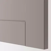 Шкаф для стиральных машин Ikea Enhet МДФ / Серый photo 3