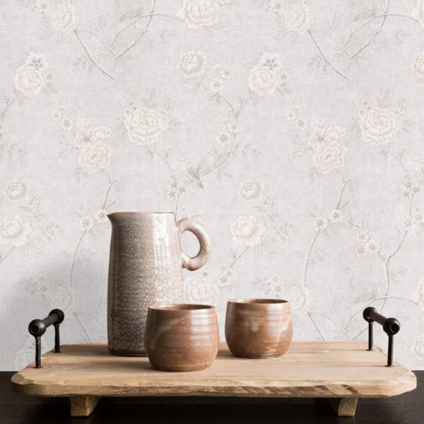 Обои Grandeco Clarence  Капучино / Флористика photo 2
