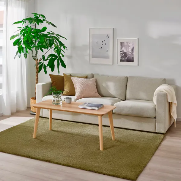 Ковер Ikea Stoense  Light Green / Полипропилен photo 4 Ковер Ikea Stoense  Light Green / Полипропилен photo 4