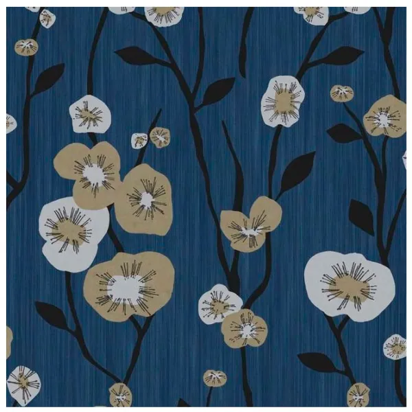 Tapete Grandeco Modern Style Blue / Floristică photo 1 Tapete Grandeco Modern Style Blue / Floristică photo 1