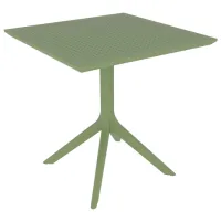 Masă de grădină Rainbow RITA H Pătrat / Green Green