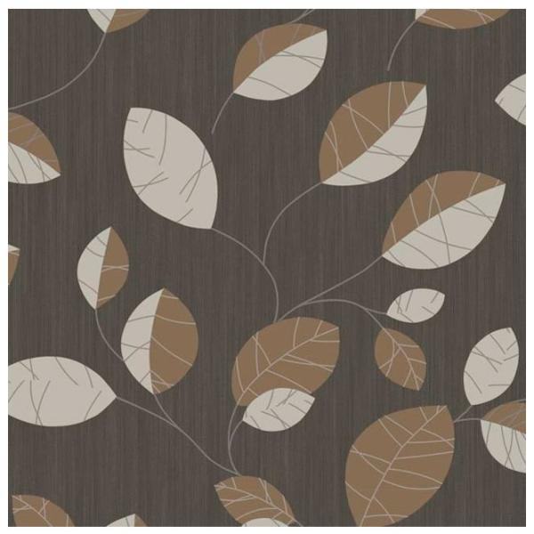 Обои Grandeco Modern Style Коричневый / Флористика photo 1