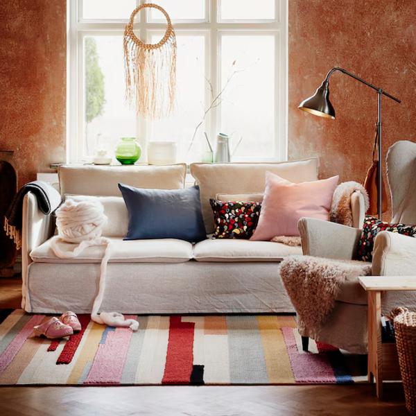 Ковер Ikea Bronden Разноцветный / Шерсть photo 4 Ковер Ikea Bronden Разноцветный / Шерсть photo 4