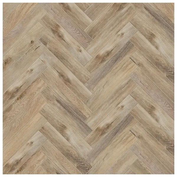 Pardoseli de vinil HDM Vinyluxe Herringbone Dark Brown / SPC HDM photo 1