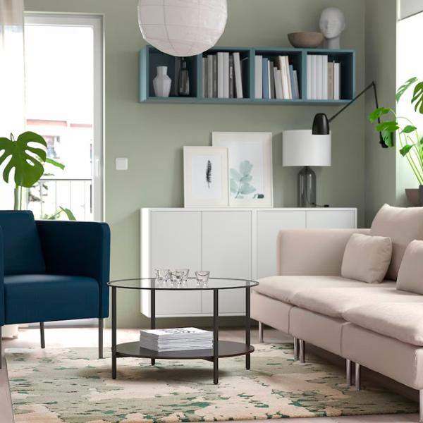 Ковер Ikea Ringklocka Зеленый Белый / Полипропилен photo 4 Ковер Ikea Ringklocka Зеленый Белый / Полипропилен photo 4