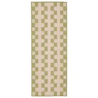 Covor Ikea Gangstig Green Beige / Polipropilenă