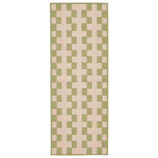 Ковер Ikea Gangstig Green Beige / Полипропилен photo 1 Ковер Ikea Gangstig Green Beige / Полипропилен photo 1
