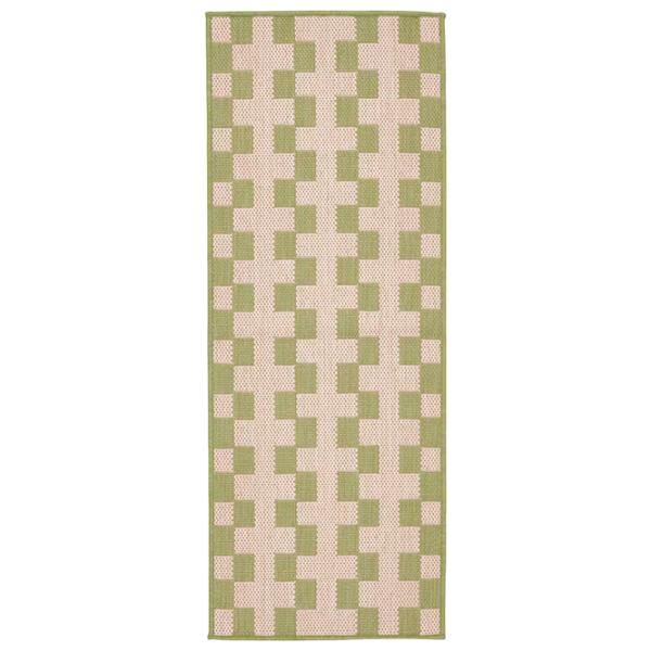 Ковер Ikea Gangstig Green Beige / Полипропилен photo 1 Ковер Ikea Gangstig Green Beige / Полипропилен photo 1