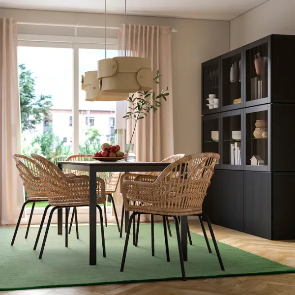 Covor Ikea Tidtabell Green / Lână photo 4 Covor Ikea Tidtabell Green / Lână photo 4