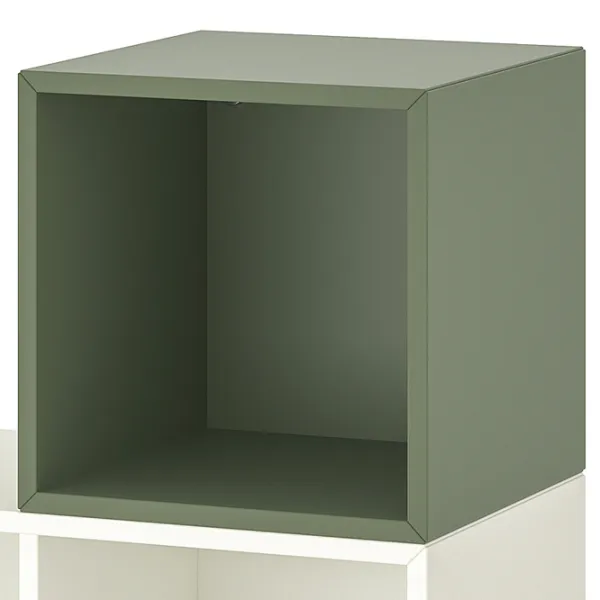 Стеллаж Ikea Eket 107 x 105 x 35см cm / ЛДСП / White photo 2