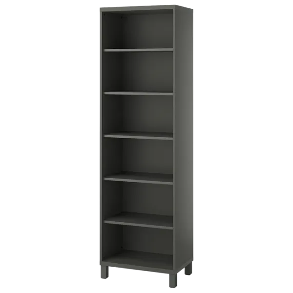 Стеллаж Ikea Besta 202 x 60 x 40см cm / ЛДСП / Темно-серый photo 1