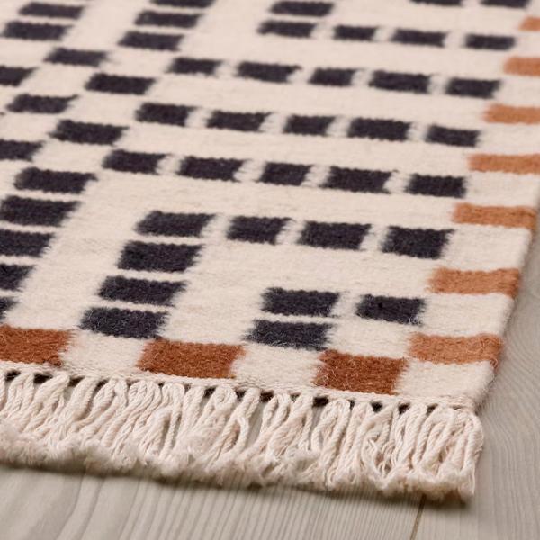 Covor Ikea Vamdrup Beige Brown / Lână photo 2 Covor Ikea Vamdrup Beige Brown / Lână photo 2